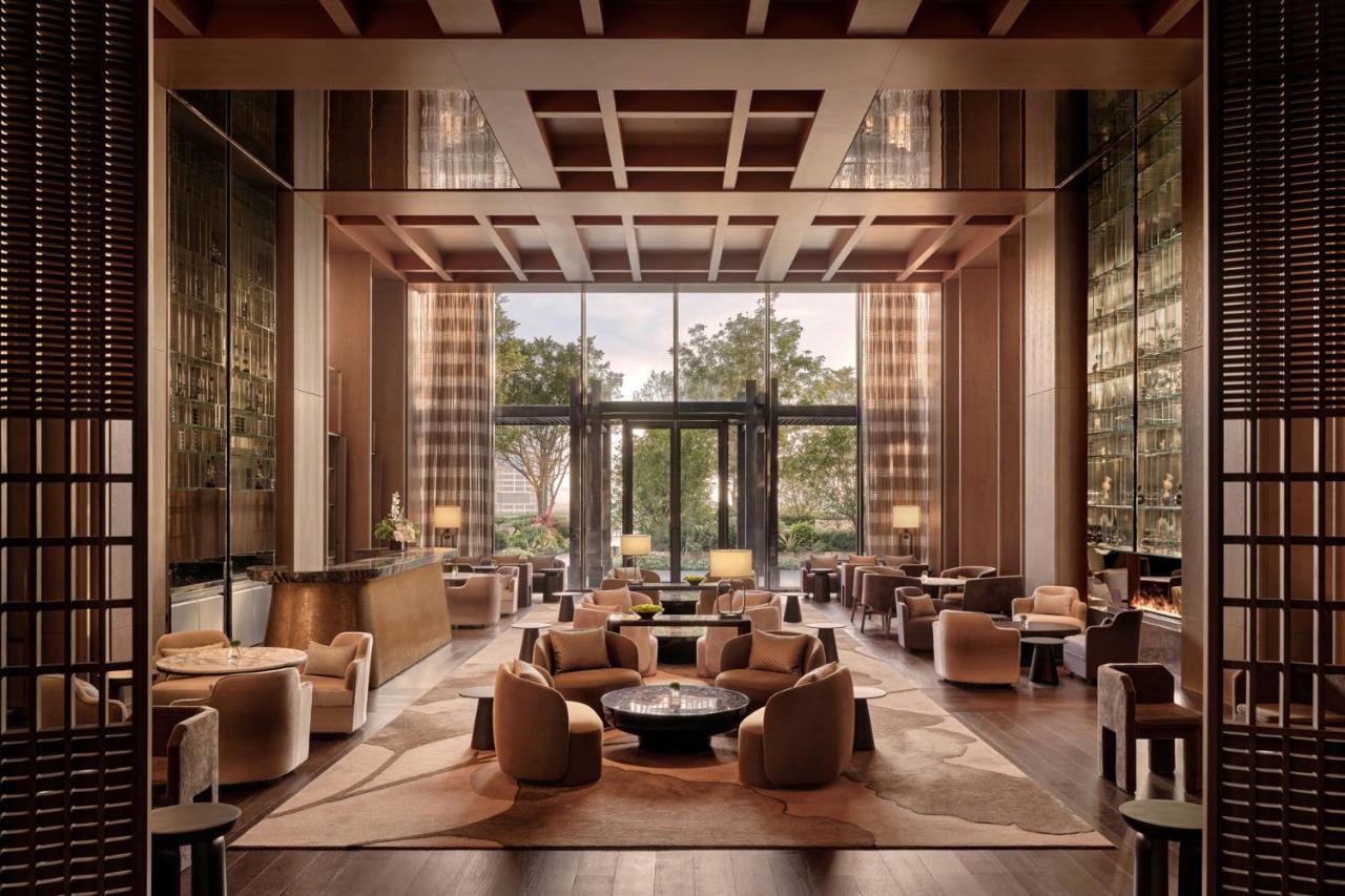 Conrad Shenzhen, The First Art Museum Hotel In Greater Bay Area With The Stunning Bay And Sunset View In The Hotel Terrace Esterno foto