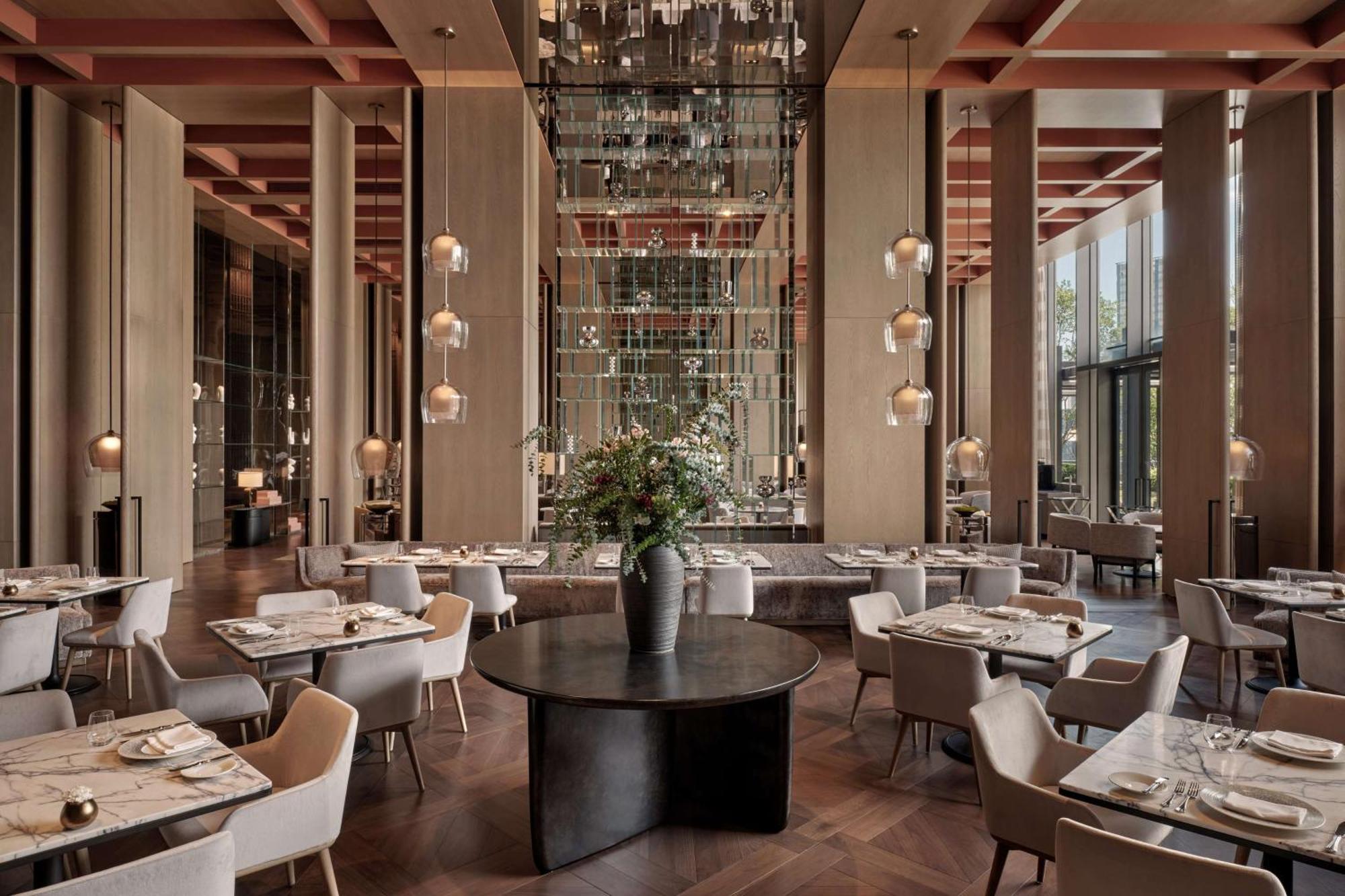 Conrad Shenzhen, The First Art Museum Hotel In Greater Bay Area With The Stunning Bay And Sunset View In The Hotel Terrace Esterno foto