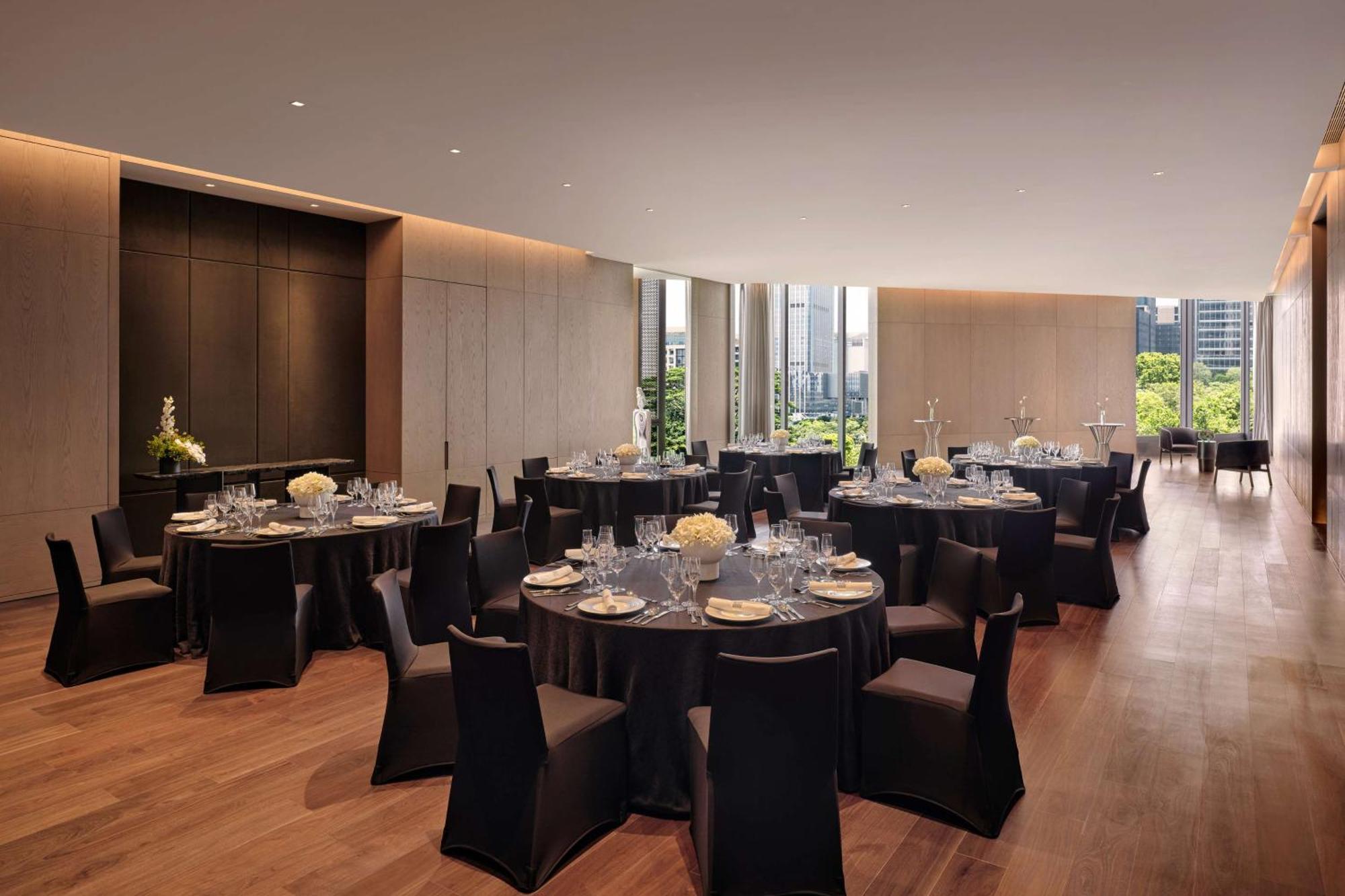 Conrad Shenzhen, The First Art Museum Hotel In Greater Bay Area With The Stunning Bay And Sunset View In The Hotel Terrace Esterno foto