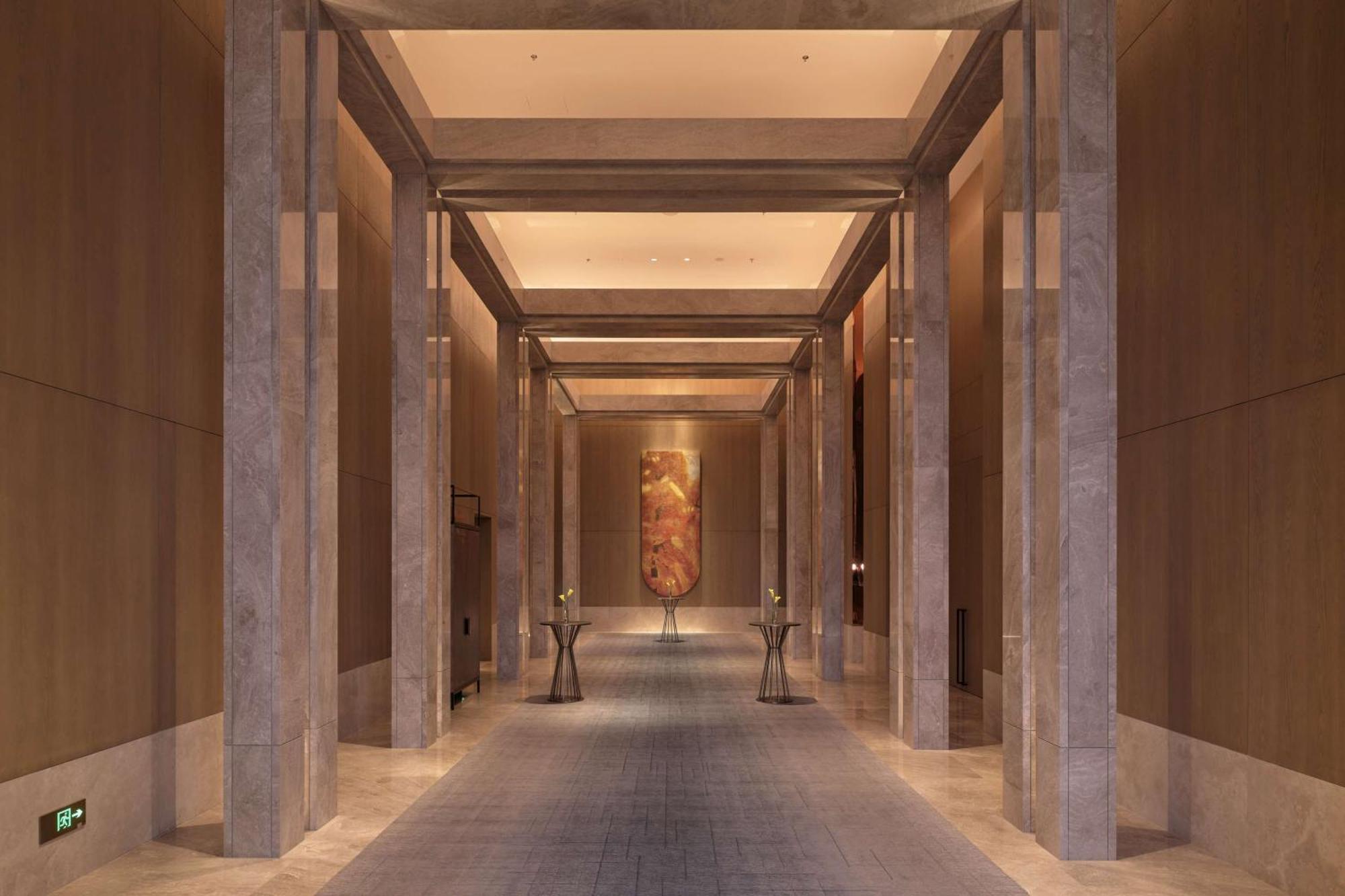 Conrad Shenzhen, The First Art Museum Hotel In Greater Bay Area With The Stunning Bay And Sunset View In The Hotel Terrace Esterno foto