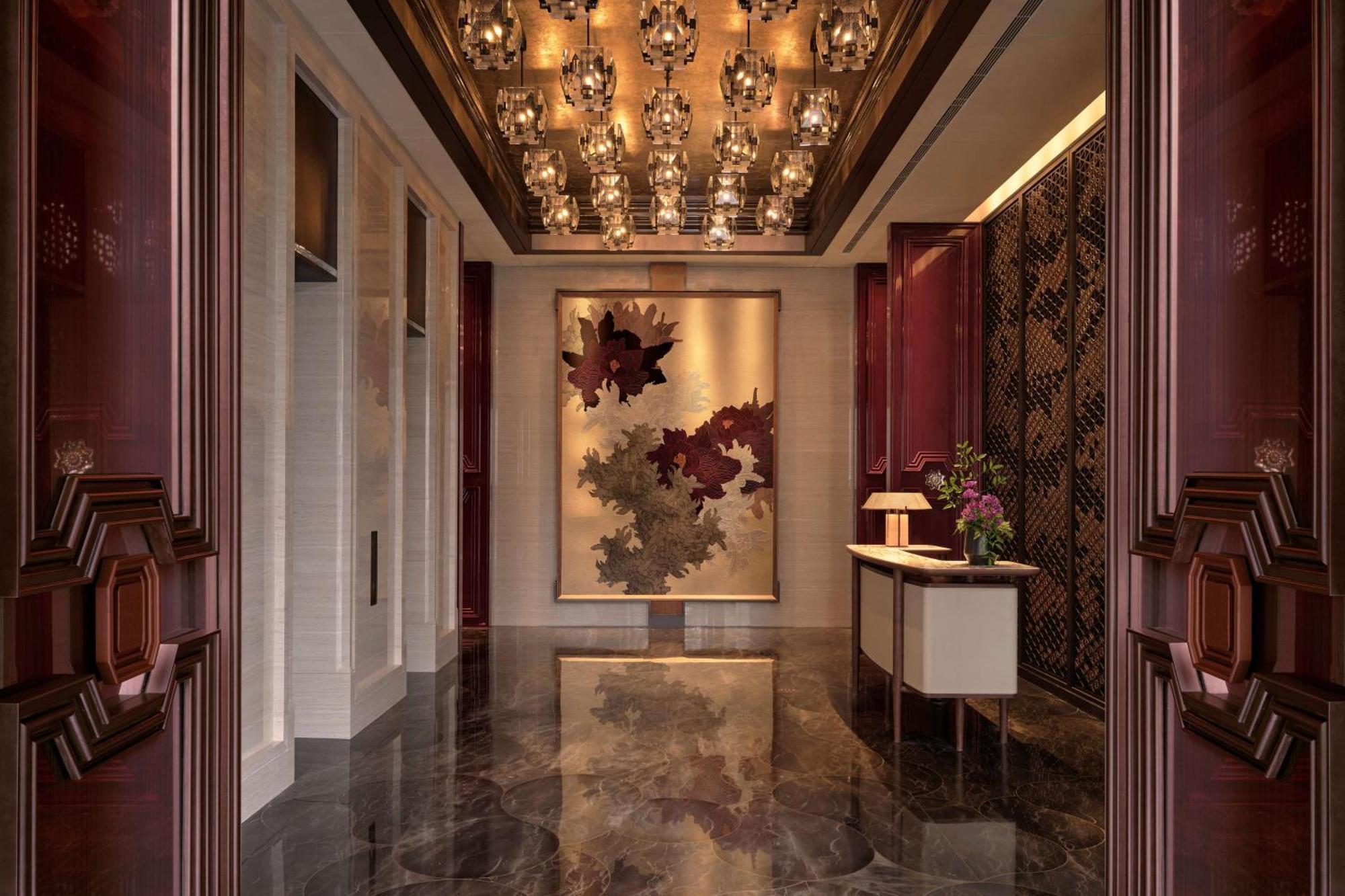 Conrad Shenzhen, The First Art Museum Hotel In Greater Bay Area With The Stunning Bay And Sunset View In The Hotel Terrace Esterno foto